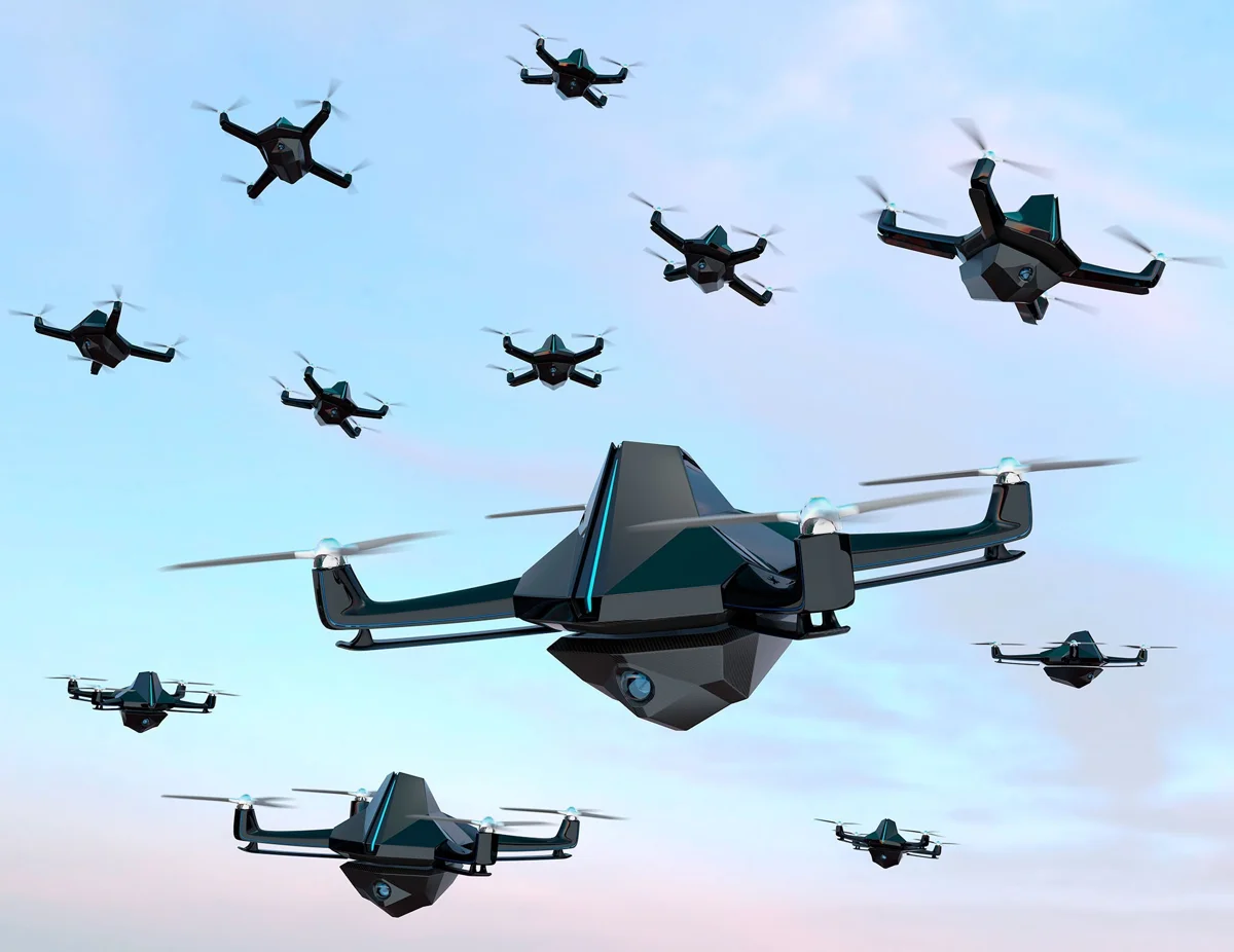 Swarm Drones for Agriculture